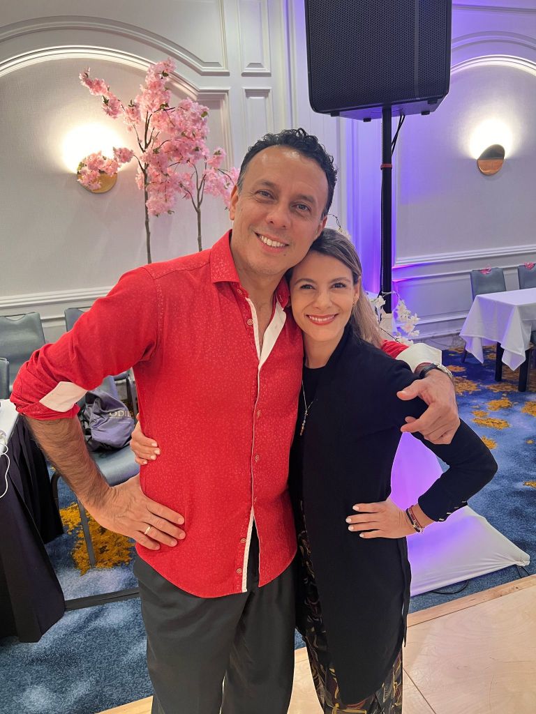 Andrés Bravo y Sara Rengifo